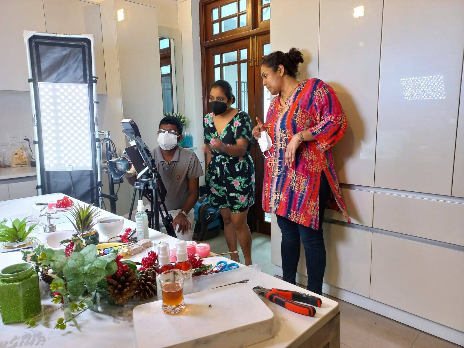 Making of Nrich Care Products Photoshoot @ Colombo