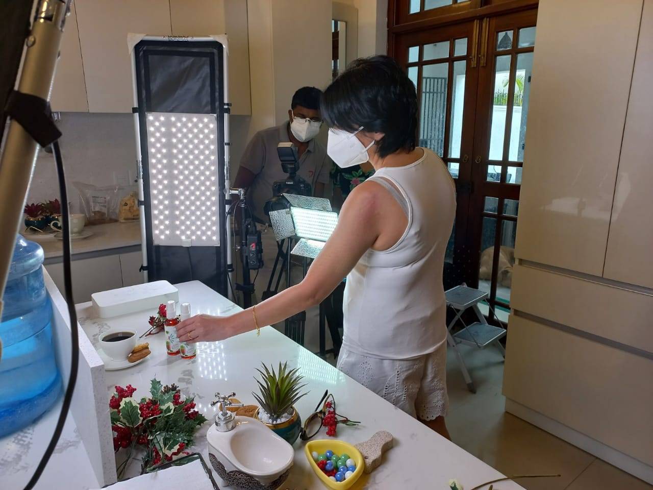 Making of Nrich Care Products Photoshoot @ Colombo