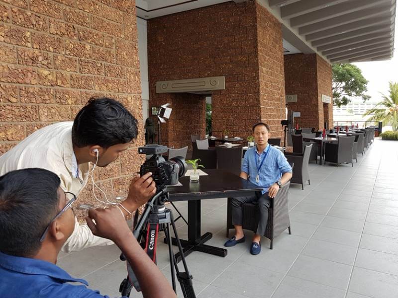 Standard Chartered Bank Video Shoot